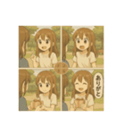 4コマ漫画でスタンプ（個別スタンプ：3）