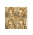 4コマ漫画でスタンプ（個別スタンプ：10）