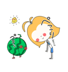 くじらこさんのハルハル(夏)（個別スタンプ：2）