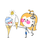 くじらこさんのハルハル(夏)（個別スタンプ：6）