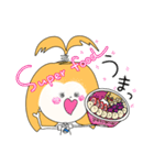 くじらこさんのハルハル(夏)（個別スタンプ：11）