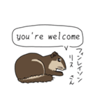 きゅるきゅるネズミ目日本外来生物（個別スタンプ：12）