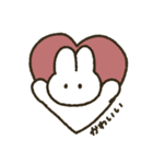 うさぎのぽぽちゃん うさぽぽちゃん ver.2（個別スタンプ：32）