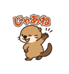 カワウソの毎日スタンプ40種セット（個別スタンプ：8）