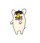 ずんどうフレンチブルドッグ（個別スタンプ：34）