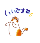 和風猫＜よく使う敬語5 ＞（個別スタンプ：25）