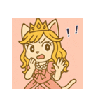 お嬢さま姫ネコちゃんの敬語スタンプ（個別スタンプ：27）