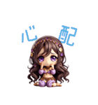 ベリーダンサーのビジネス＆応援スタンプ（個別スタンプ：9）