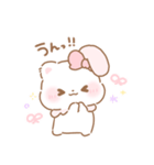 うさねこリリィ♡ふんわり可愛い毎日（個別スタンプ：2）