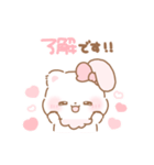 うさねこリリィ♡ふんわり可愛い毎日（個別スタンプ：7）
