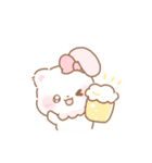 うさねこリリィ♡ふんわり可愛い毎日（個別スタンプ：25）