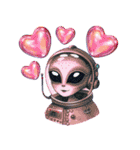 使うと来る来る宇宙人（個別スタンプ：4）