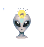 使うと来る来る宇宙人（個別スタンプ：5）