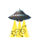 使うと来る来る宇宙人（個別スタンプ：38）