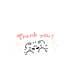 うごく！ユキヒョウのふわふわスタンプ（個別スタンプ：9）
