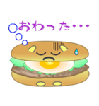 nobobi シャイなバーガー（個別スタンプ：40）