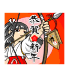巫女様のお友達（個別スタンプ：1）