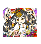 巫女様のお友達（個別スタンプ：10）