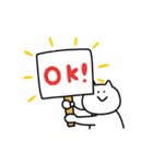 動く！ゆるいねこさん。（個別スタンプ：1）