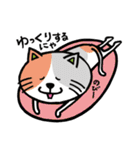 ネコちゃんのにゃかにゃか日常♪スタンプ（個別スタンプ：40）