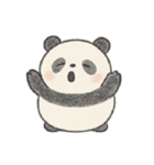 ふわふわパンダの日々（個別スタンプ：11）