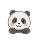 ふわふわパンダの日々（個別スタンプ：34）