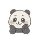 ふわふわパンダの日々（個別スタンプ：38）