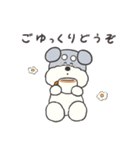 敬語！毎日使えるシュナウザー（個別スタンプ：21）
