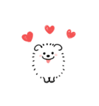 【動く】白モフのおともだち敬語（個別スタンプ：8）