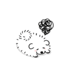 【動く】白モフのおともだち敬語（個別スタンプ：21）