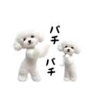 踊る♪トイプードル（個別スタンプ：9）