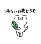 つかいやすいねこです。夏の敬語（個別スタンプ：7）