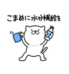 つかいやすいねこです。夏の敬語（個別スタンプ：8）