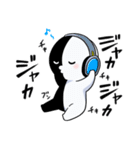 シロクロくん2（個別スタンプ：37）