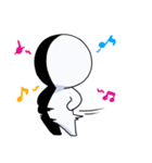 シロクロくん2（個別スタンプ：38）