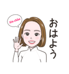 アオザイ Anna♡（個別スタンプ：1）