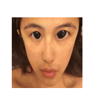美しい女性の自分撮り (ポップアップス)（個別スタンプ：20）