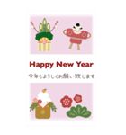 【BIG】大人可愛くHappy New Year！【再販】（個別スタンプ：12）