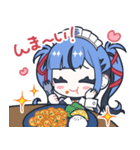 【Q兎ハわい】新兎わいコラボスタンプ2（個別スタンプ：5）