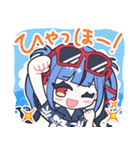 【Q兎ハわい】新兎わいコラボスタンプ2（個別スタンプ：6）