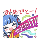 【Q兎ハわい】新兎わいコラボスタンプ2（個別スタンプ：16）