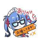 【Q兎ハわい】新兎わいコラボスタンプ2（個別スタンプ：21）