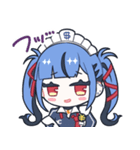 【Q兎ハわい】新兎わいコラボスタンプ2（個別スタンプ：22）