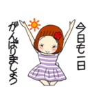 ひま子ちゃん678大人女子思いやり気づかい（個別スタンプ：4）
