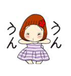 ひま子ちゃん678大人女子思いやり気づかい（個別スタンプ：10）