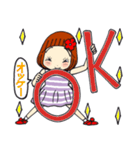 ひま子ちゃん678大人女子思いやり気づかい（個別スタンプ：13）