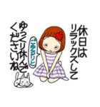 ひま子ちゃん678大人女子思いやり気づかい（個別スタンプ：38）