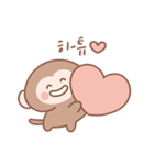 まるるびより(韓国語)（個別スタンプ：3）