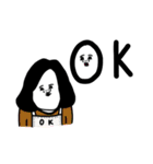 大人女子たち。子供に送る。（個別スタンプ：3）