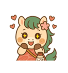馬刺し大好きウマミちゃん。（個別スタンプ：37）